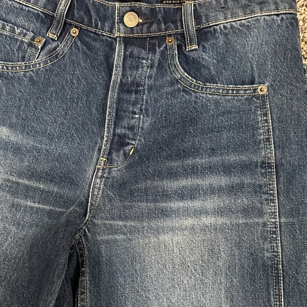 Banana Republic Straight Leg Blue Jeans